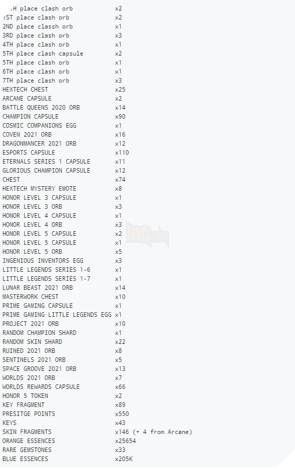 LMHT: Xuất hiện game thủ trữ rương từ đầu mùa giải 2021, đến nhân viên Riot cũng than phiền 3