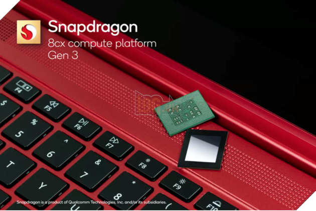 SoC Snapdragon 8cx Gen 3 sẽ cung cấp sức mạnh trên laptop chạy hệ điều hành Windows mới 2