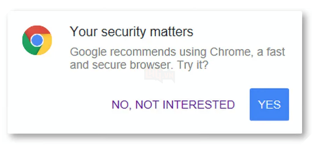 Microsoft Edge đang cố gắng ngăn mọi người tải xuống Google Chrome 5