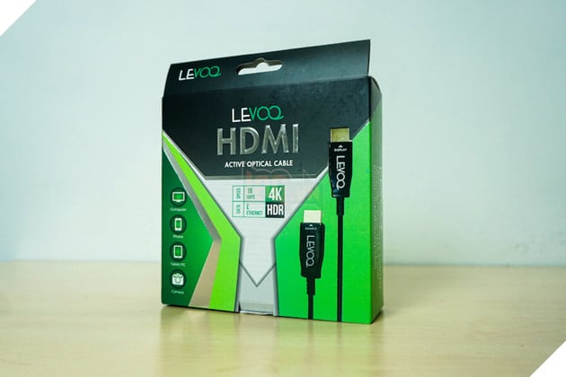 Trên tay nhanh LEVOQ HDMI 2.0 4K: Dây HDMI AOC hỗ trợ băng thông tối đa lên đến 18Gbps 2