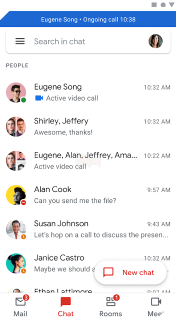 Ứng dụng Gmail hiện cho phép bạn thực hiện cuộc gọi âm thanh và video 3