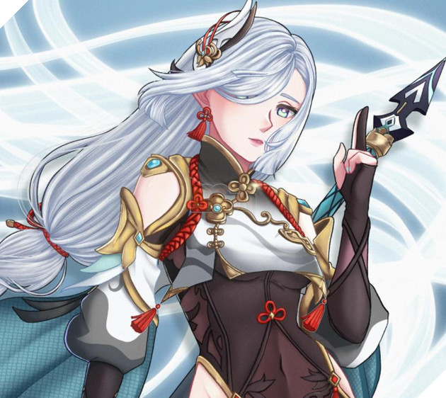 genshin impact shenhe fanart
