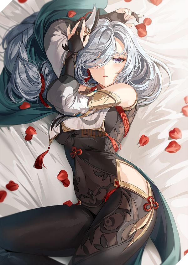 genshin impact shenhe fanart