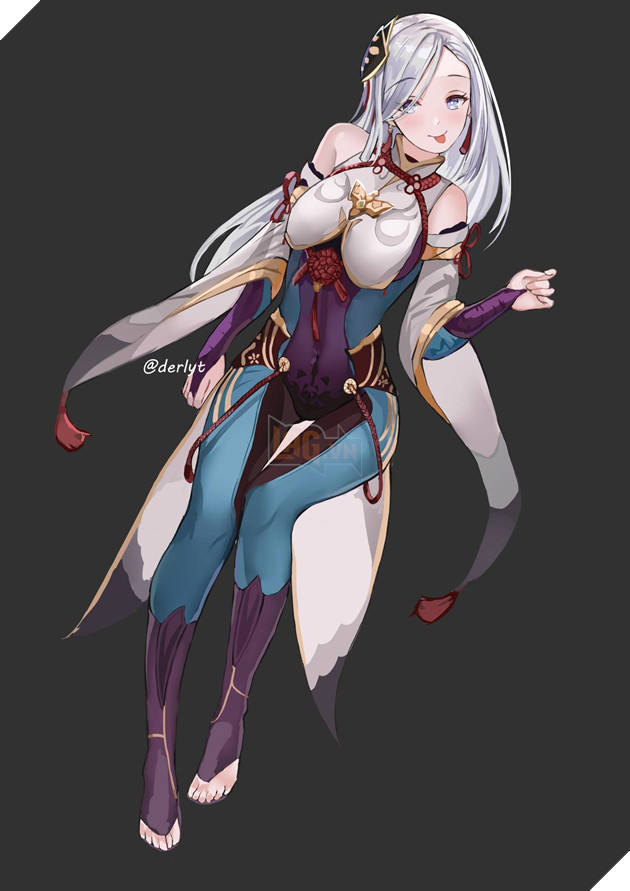 genshin impact shenhe fanart