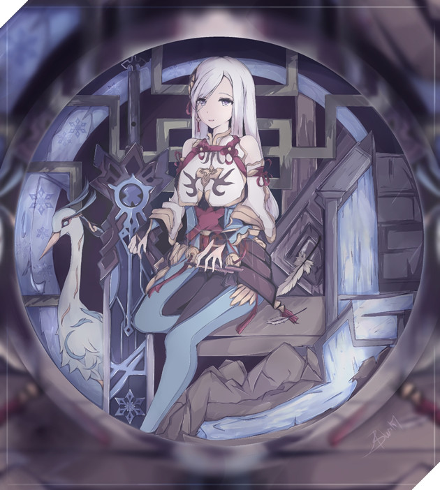 genshin impact shenhe fanart