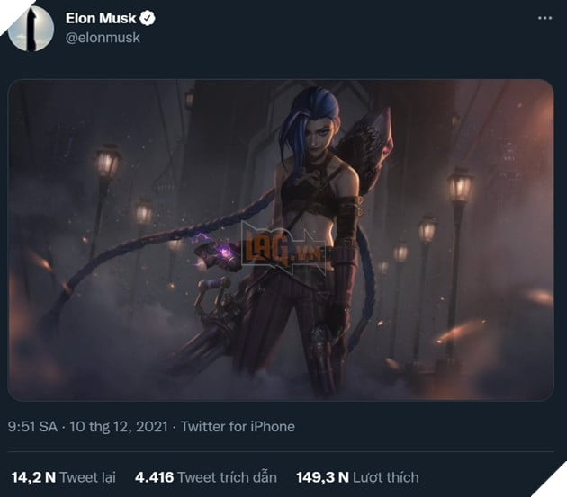 LMHT: Tỷ phú Elon Musk bất ngờ quan tâm đến series Arcane khiến cộng đồng không khỏi xôn xao