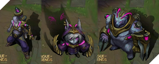 LMHT: Chiêm ngưỡng hàng loạt trang phục được thiết kế theo phong cách Arcane cực chất 4