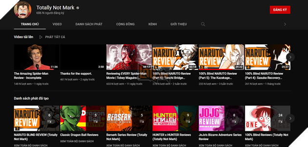 kênh youtube anime nổi tiếng bị toei đánh bản quyền