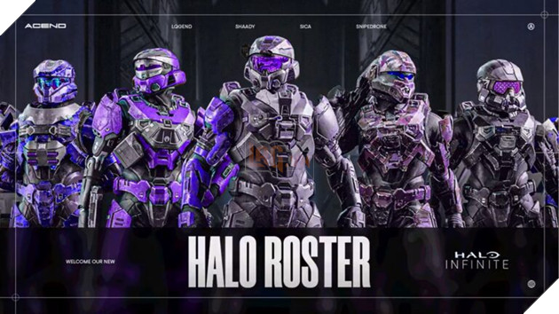 Ascend công bố đội hình Halo Infinite chuyên nghiệp của mình