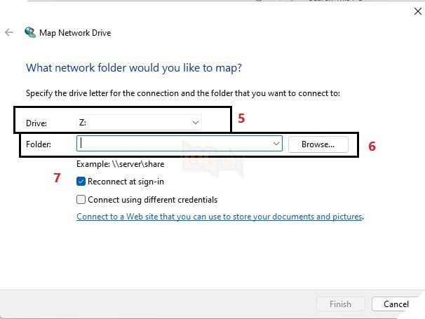 Hướng dẫn Map Network Drive trên Windows 11 10