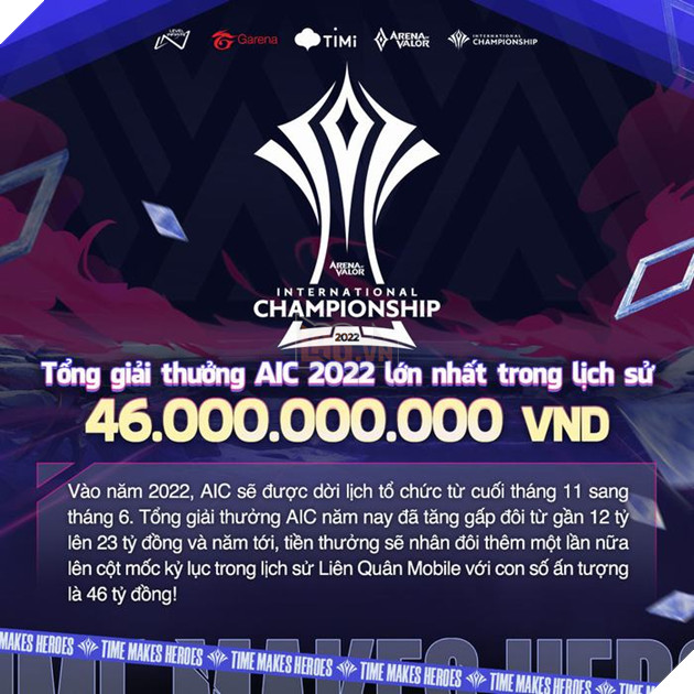 Giải vô địch thế giới Liên Quân Mobile AWC 2022 sẽ là giải Esport trên di động có tiền thưởng lớn nhất thế giới 4