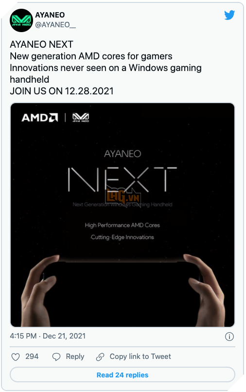 Dòng chip mới nhất AMD với hiệu suất cao sẽ được trang bị trong console của AYANEO 2