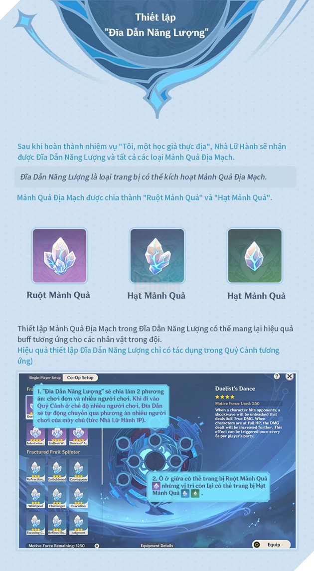 Hướng dẫn sự kiện Đĩa Dẫn Năng Lượng - Hồi Kết sắp ra mắt trong Genshin Impact 4