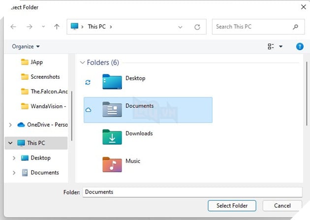 Cách ẩn folder khỏi kết quả tìm kiếm trên Windows 11 6