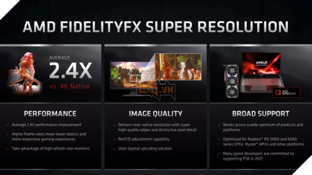 AMD giới thiệu hơn 70 tựa game hiện tại và sắp ra mắt sẽ hỗ trợ FSR