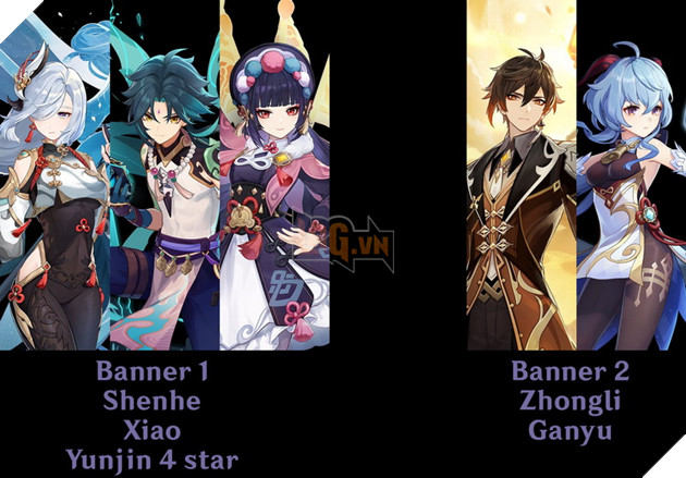 Genshin Impact: Leaker hé lộ chi tiết banner bản cập nhật 2.4 - Shenhe ra mắt cùng 3 Banner Rerun cực hot 2