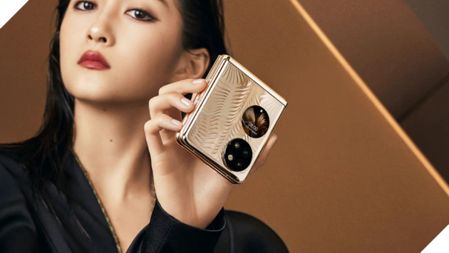 P50 Pocket có thể gập lại của Huawei đối đầu trực tiếp Galaxy Z Flip 3 có giá 1.400 USD