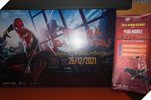 PUBG Mobile hợp tác cùng thương hiệu Spider-Man No Way Home mở Tiệc gà Đa vũ trụ