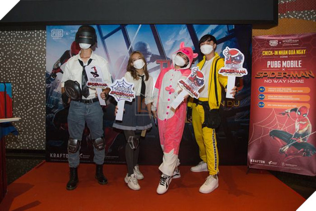PUBG Mobile hợp tác cùng thương hiệu Spider-Man No Way Home mở Tiệc gà Đa vũ trụ 2