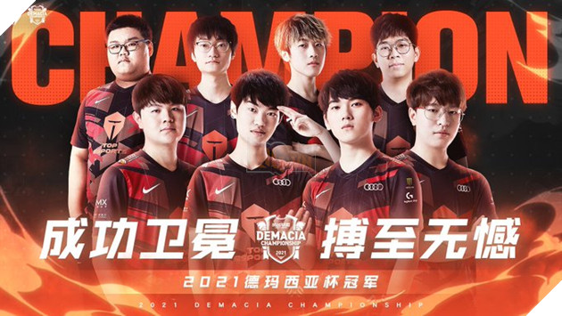 TOP Esports đá văng FPX trong trận chung kết để lên ngôi Demacia Cup LMHT