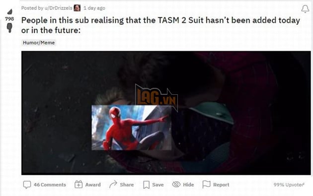 Fan hâm mộ Marvel's Spider-Man mong chờ ra mắt skin The Amazing Spider-Man 2 2