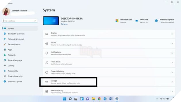 Hướng dẫn cài đặt từ động dọn sạch thùng rác trên Windows 11 2