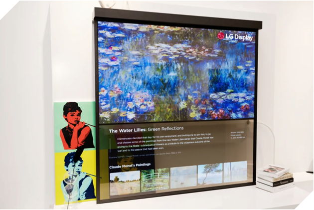 LG giới thiệu màn hình OLED trong suốt và linh hoạt tại CES 2021