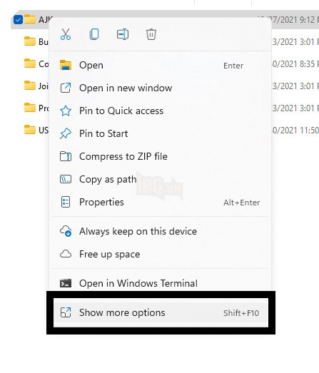 Hướng dẫn tạo phím tắt để mở thư mục trên Windows 11