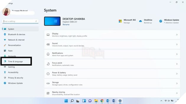 Cách tắt tính năng tự động sửa bàn phím cảm ứng trên laptop Windows 11 3