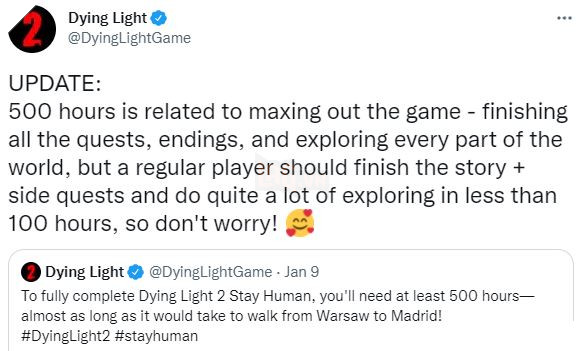 Dying Light 2 sẽ cần đến thời lượng chơi khổng lồ để hoàn thành 100% 2