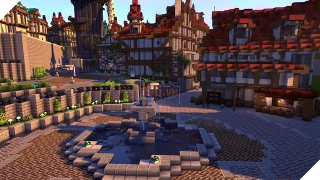 Nhóm game thủ dành 400 giờ để tái hiện thành Mondstadt của Genshin Impact ngay bên trong Minecraft 4