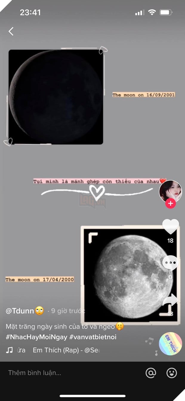 Mặt trăng ngày sinh