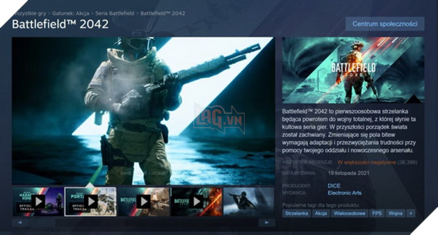 Battlefield 2042 đã mất người chơi, Steam cho phép hoàn lại tiền cho trò chơi, càng khó khăn hơn