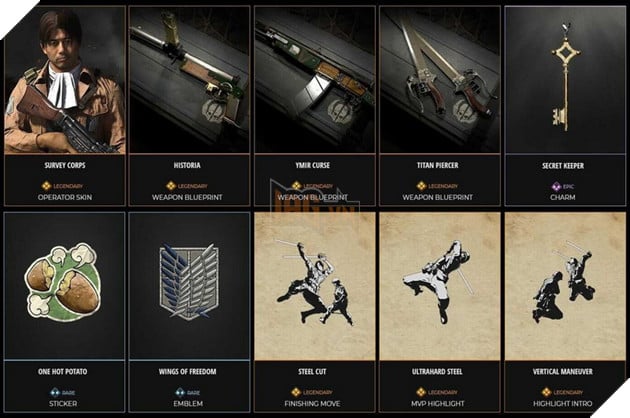 Hết PUBG Mobile, giờ đây Call of Duty cũng vào cuộc đua Collab với Attack on Titan khá hấp dẫn 3