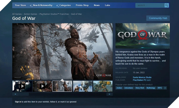 God of War nhận được cơn mưa lời khen ngay sau khi đặt chân lên nền tảng PC