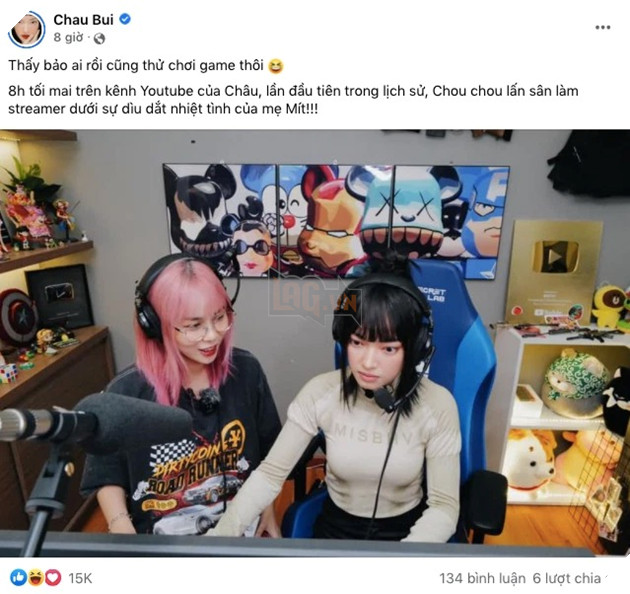 Châu Bùi bất ngờ hé lộ việc dấn thân làm streamer game, fan chờ đợi phản ứng của nam rapper nổi tiếng 4