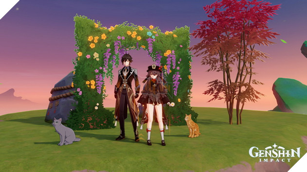 Game thủ Genshin Impact mượn game cầu hôn bạn gái bằng cách không thể nào độc đáo hơn