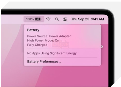 Bật Chế độ High Power trên MacBook Max M1 để tăng hiệu suất 4