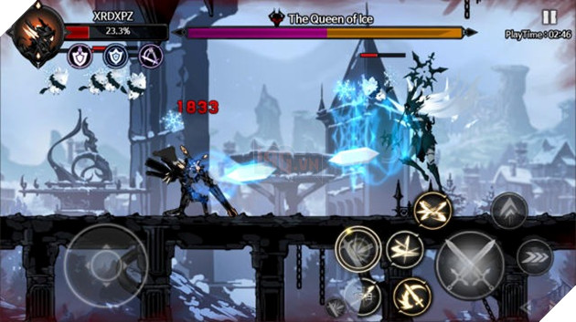 Lost Shadow: Dark Knight - Game hack và chém phong cách Stickman huyền thoại 3