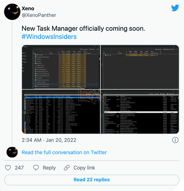 Microsoft đang đưa Task Manager được thiết kế lại lên Windows 11 2