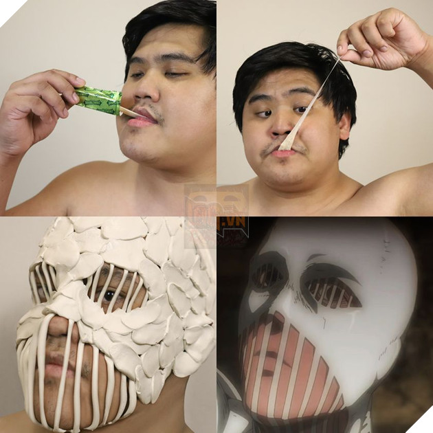 cosplay titan trong attack on titan