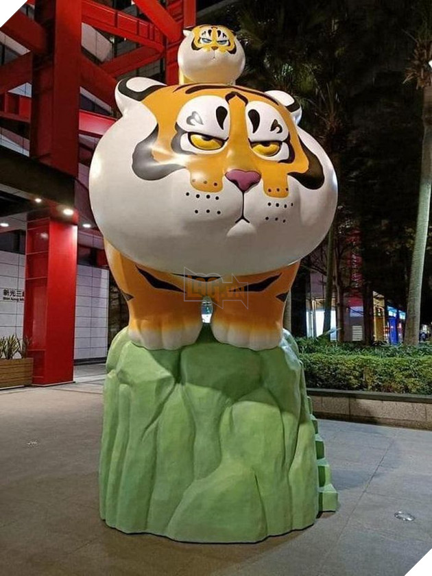 Cười bể bụng trước dàn tượng hổ mừng xuân Nhâm Dần với loạt biểu cảm hài hước tại Trung Quốc 2