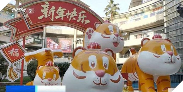 Cười bể bụng trước dàn tượng hổ mừng xuân Nhâm Dần với loạt biểu cảm hài hước tại Trung Quốc 6