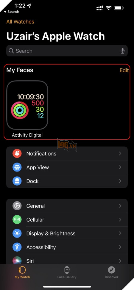 Cách chia sẻ mặt đồng hồ của bạn từ Apple Watch và iPhone 5
