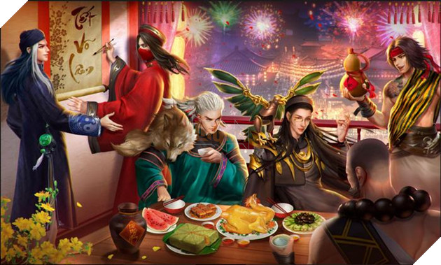 Các môn phái dòng game Võ Lâm Truyền Kỳ quy tụ trong bộ ảnh mừng Tết cổ truyền 4