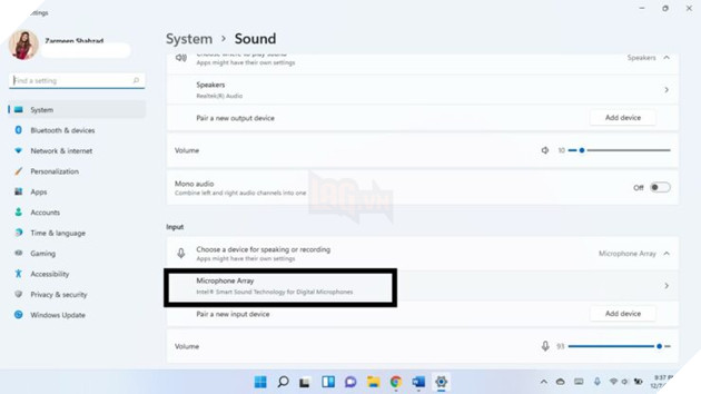 Hướng dẫn cách kiểm tra micrô trên máy Windows 11 3