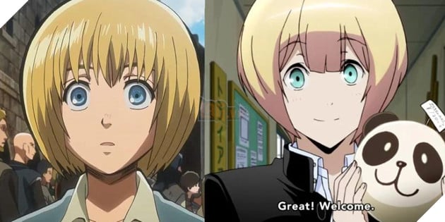 các nhân vật giống nhau trong anime