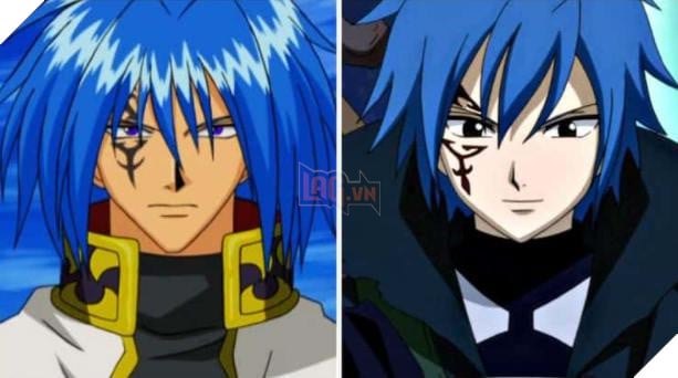 các nhân vật giống nhau trong anime