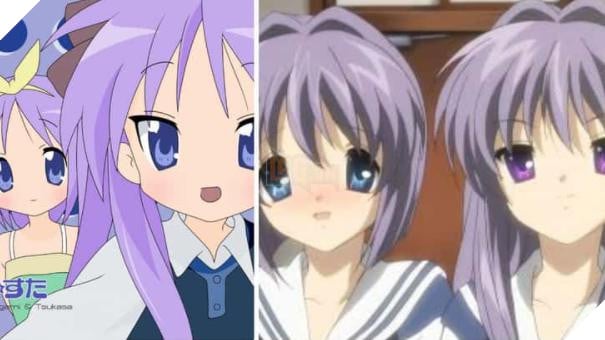 các nhân vật giống nhau trong anime