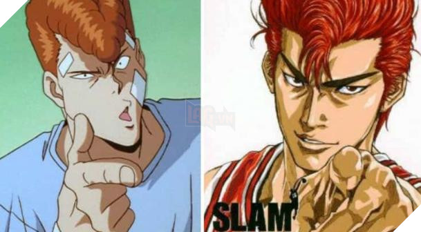 các nhân vật giống nhau trong anime